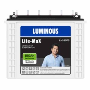 Luminous Life Max LM 18075 150 AH Battery