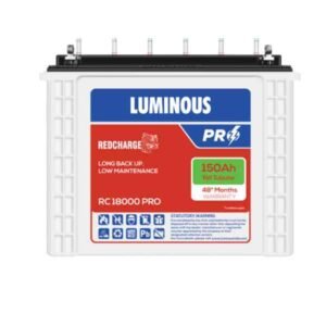 Luminous Red Charge RC 18000 150 Ah Battery