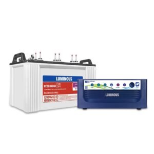 Luminous Eco Volt Neo 1050 Sine Wave Inverter + Red Charge 15000PRO 120Ah Battery
